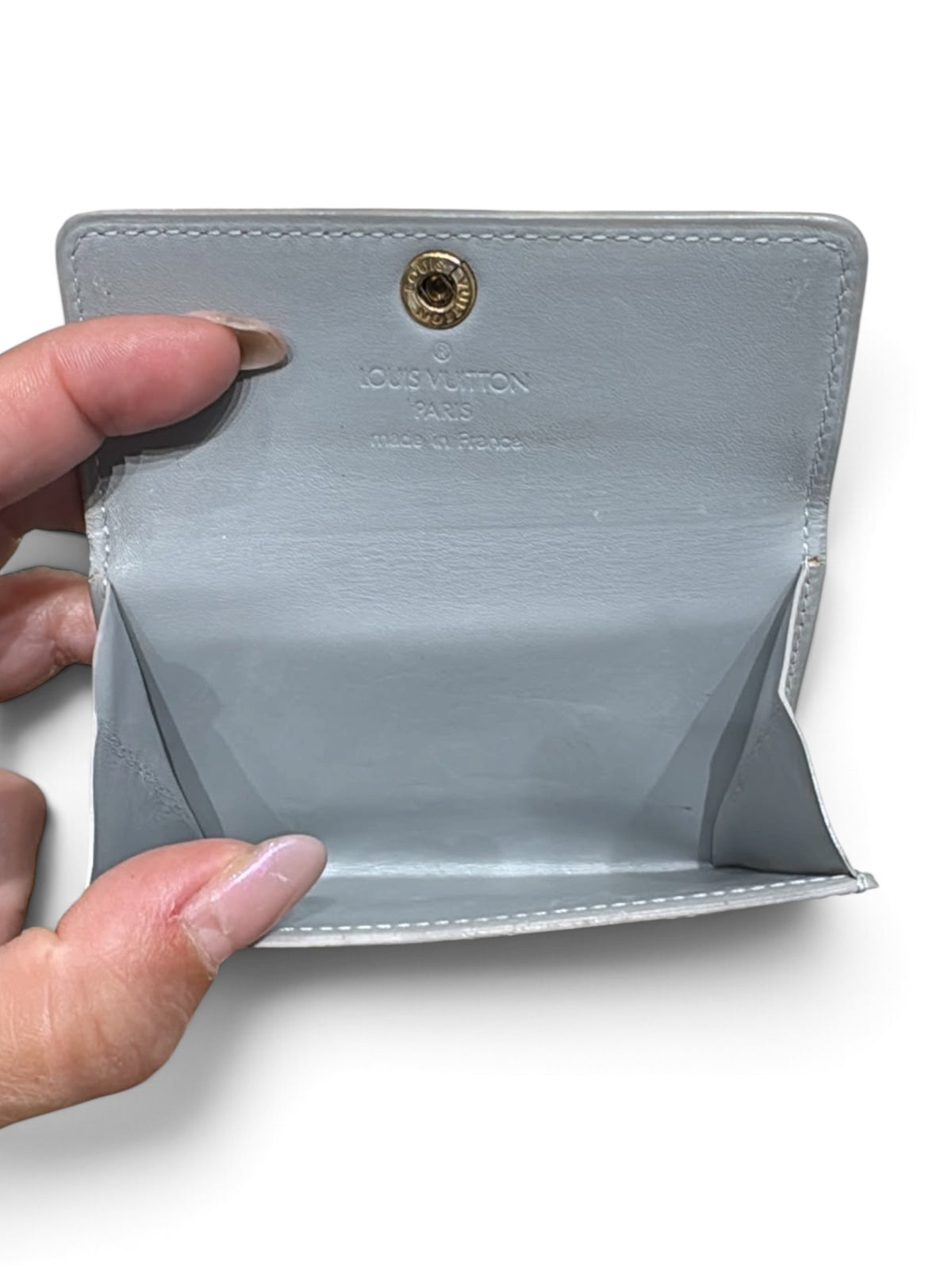 Louis Vuitton Vernis wallet back
