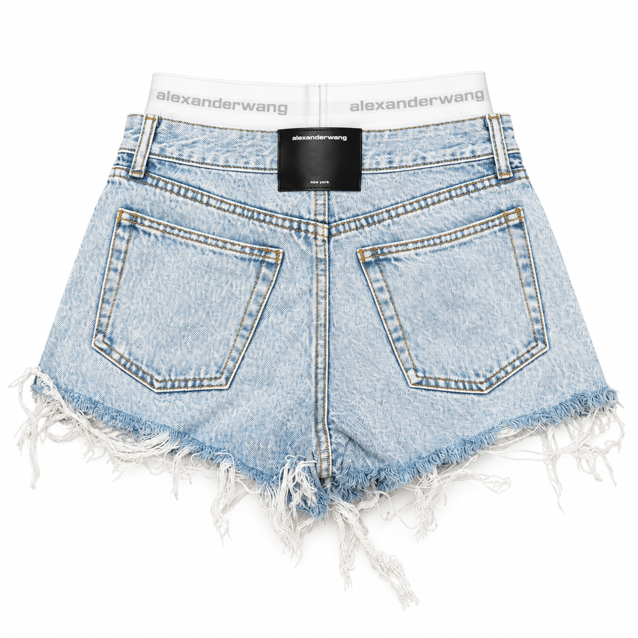 שורט ג׳ינס Alexander Wang – גב