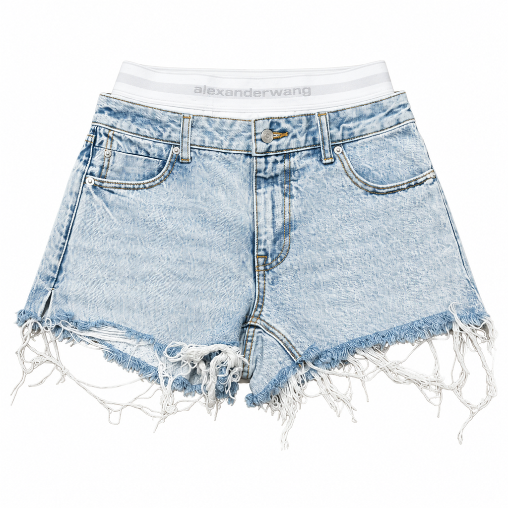 שורט ג׳ינס Alexander Wang – חזית