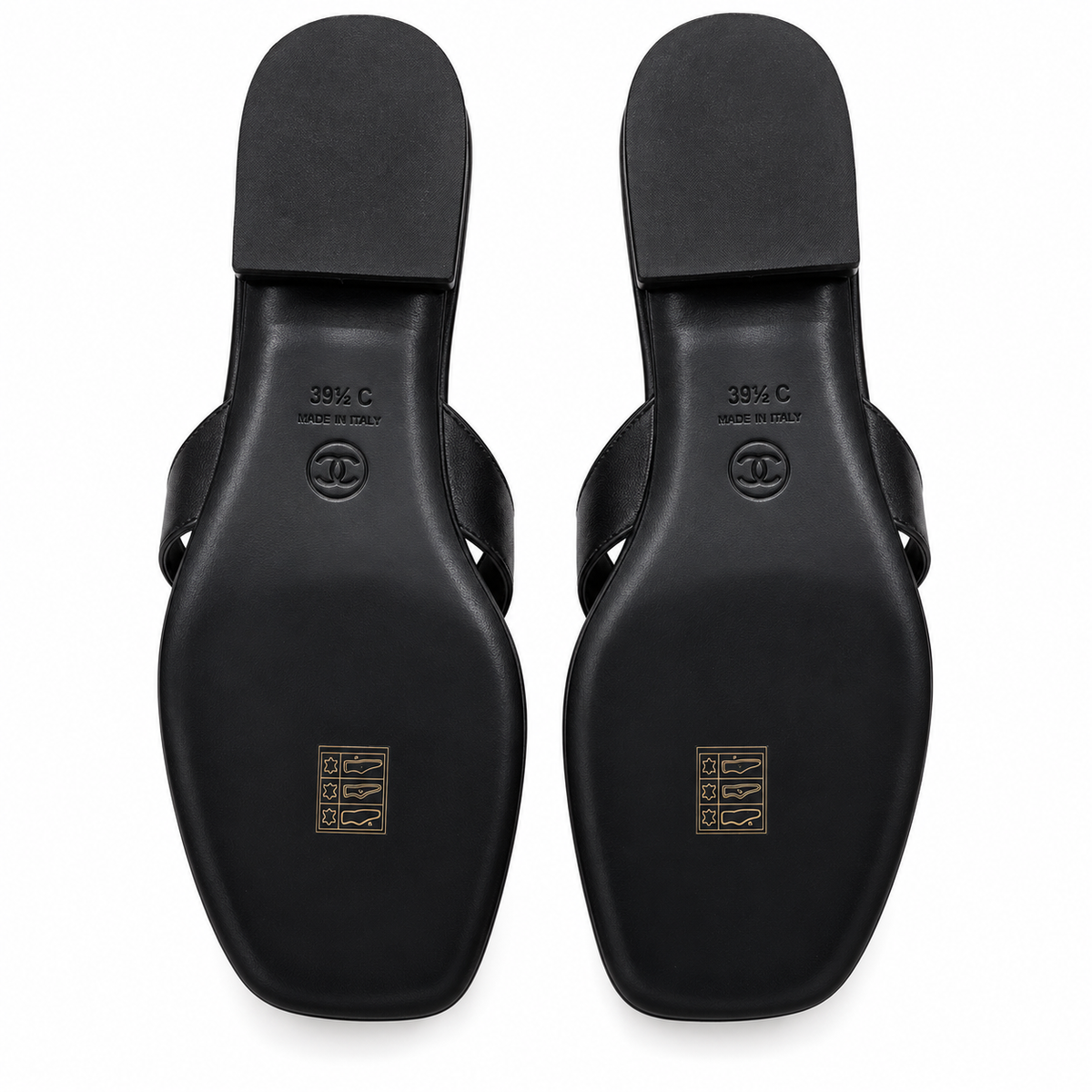 סוליות כפכפי Chanel מידה 39.5C