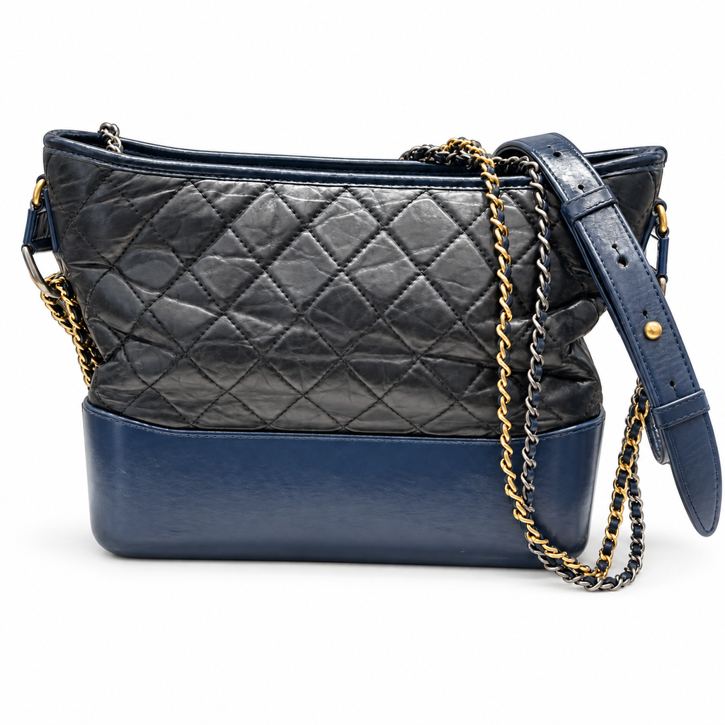 Chanel Gabrielle Large black and navy - back