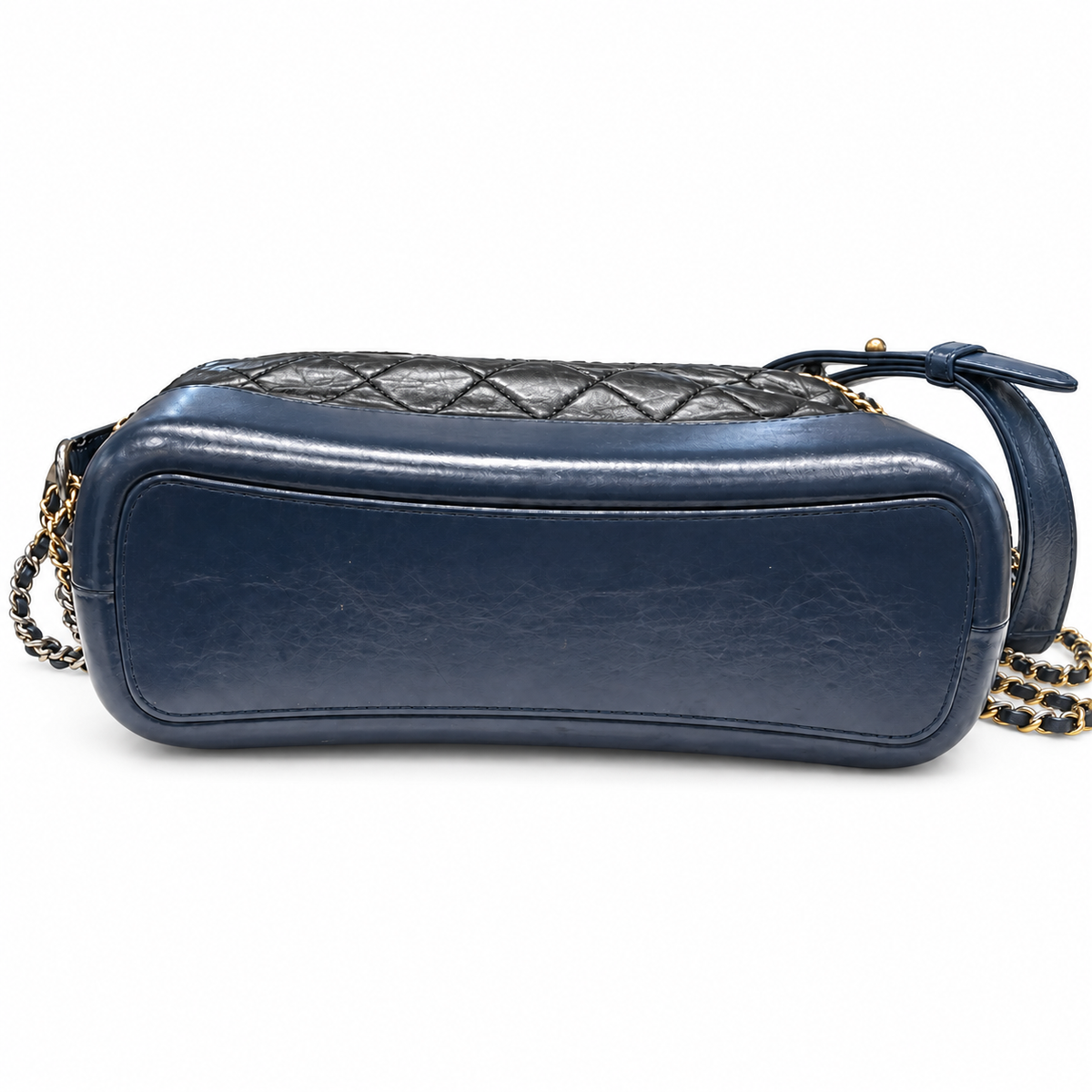 Chanel Gabrielle Large black and navy - bottom
