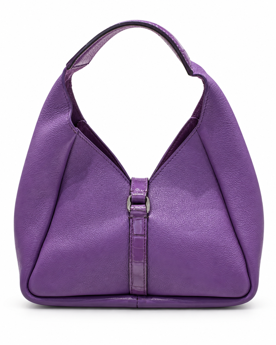 תיק ג׳יבנשי Mini G Hobo סגול — גב
