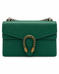 Gucci Dionysus Medium green leather back view