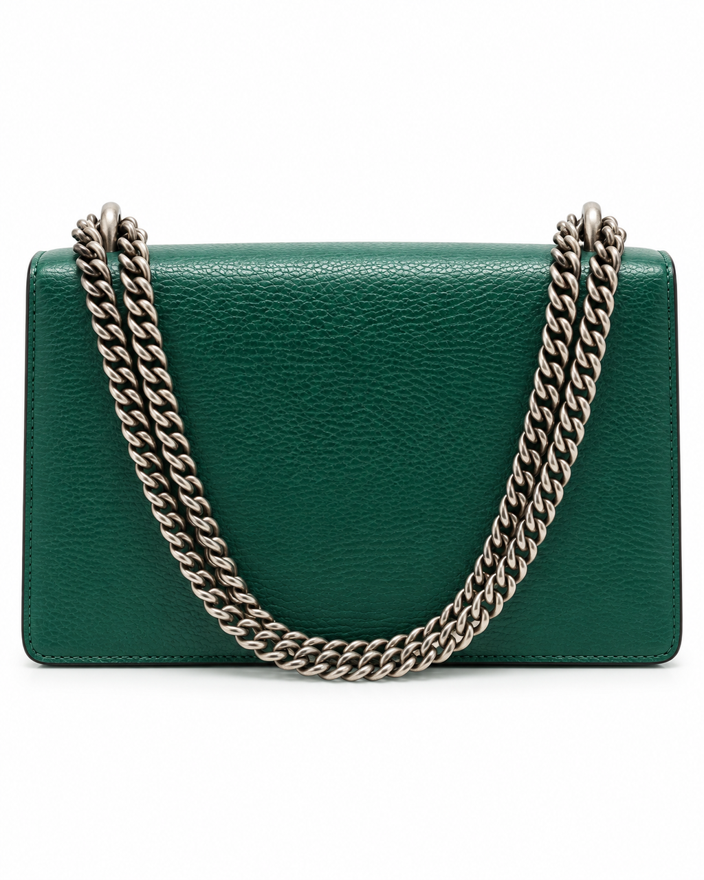 Gucci Dionysus Medium green leather front view