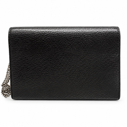 Gucci Dionysus Super Mini black leather back
