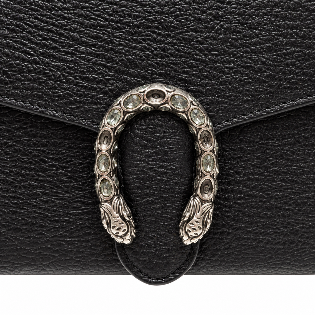 Dionysus clasp detail showing missing crystals