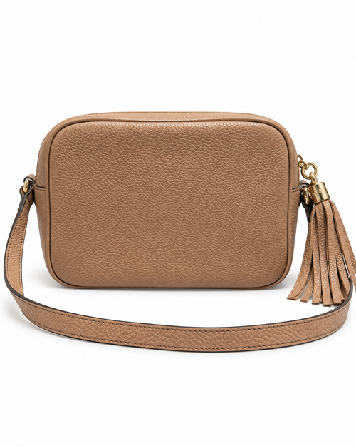 Gucci Soho Disco Crossbody Bag taupe - back
