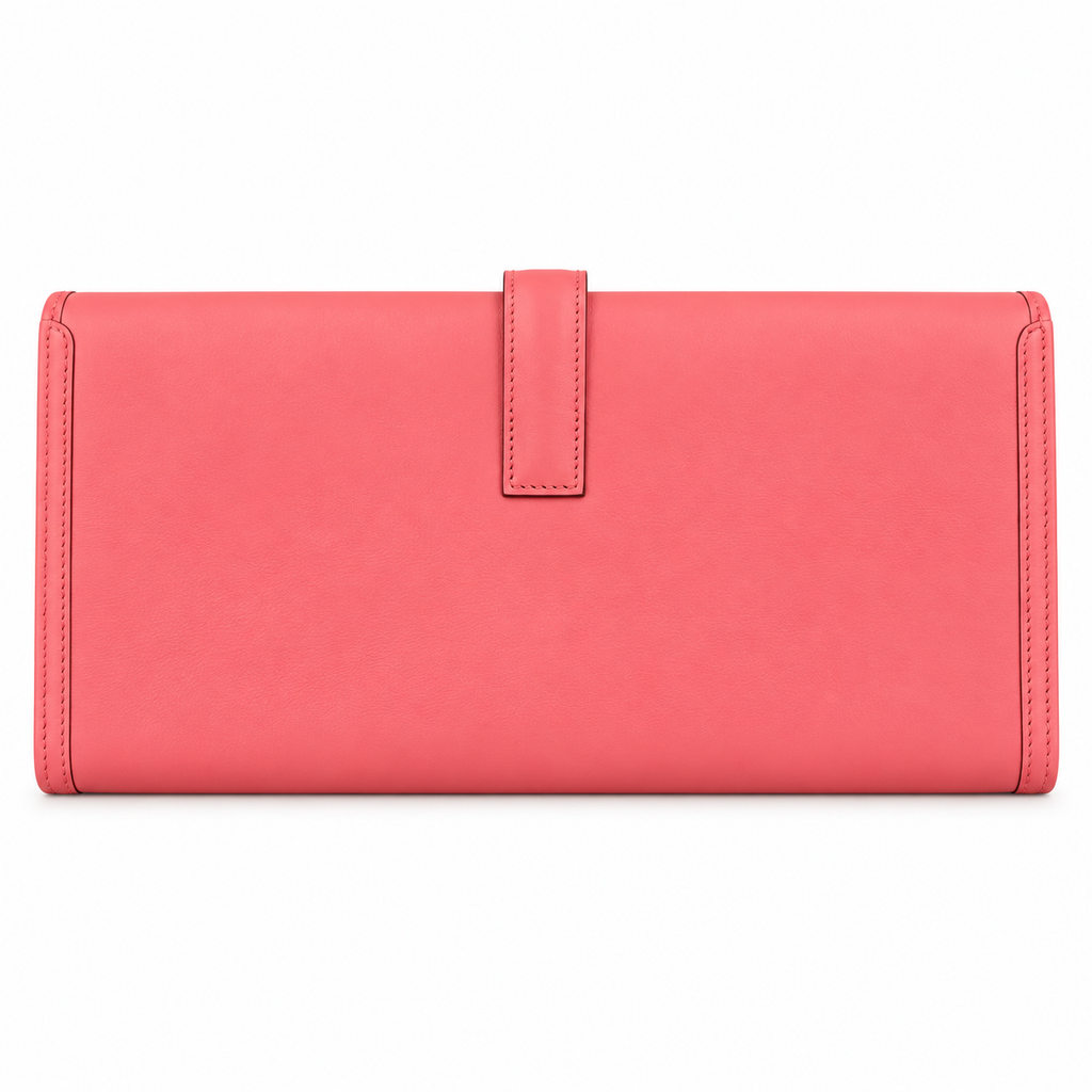 Hermès Jige Élan 29 coral pink back