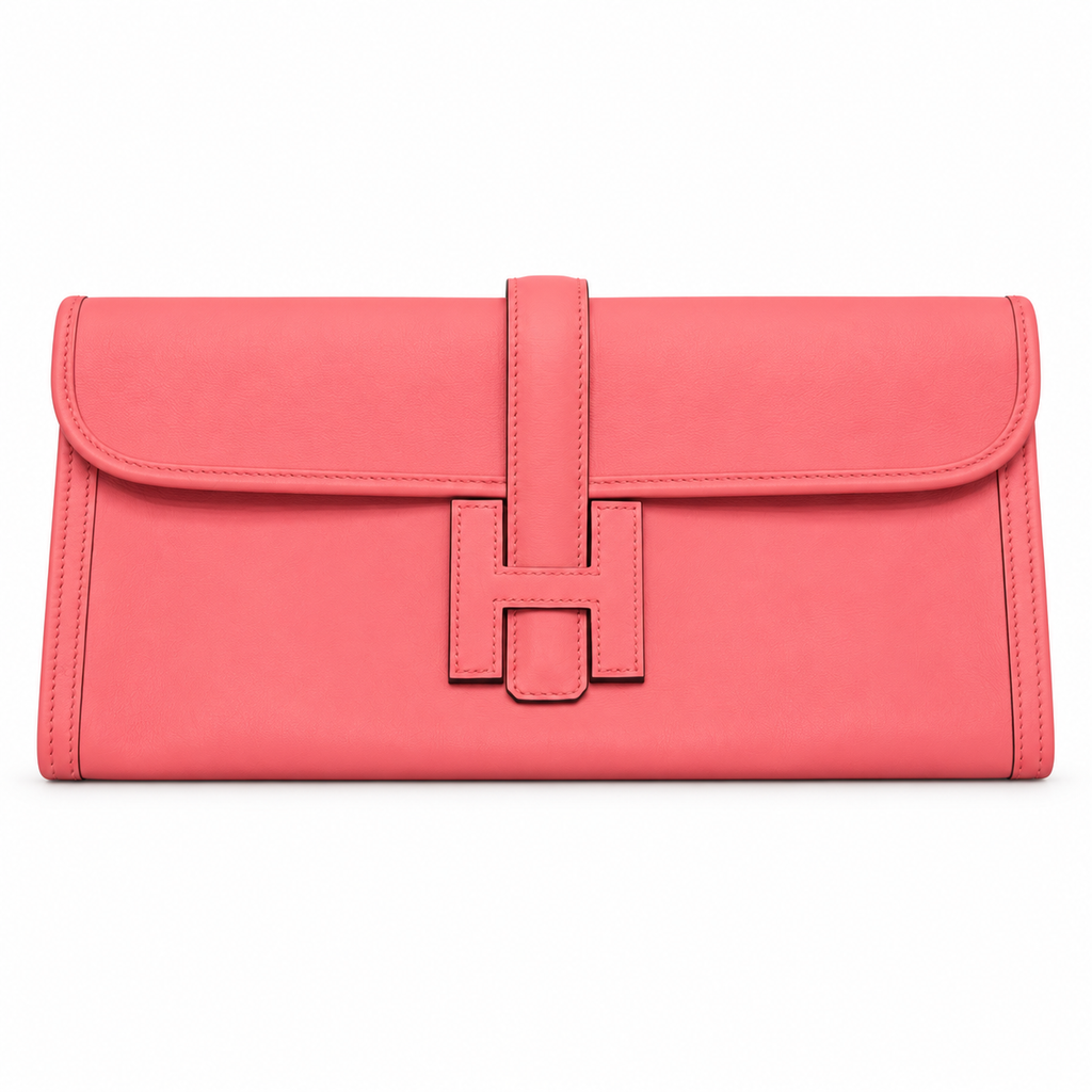 Hermès Jige Élan 29 coral pink front