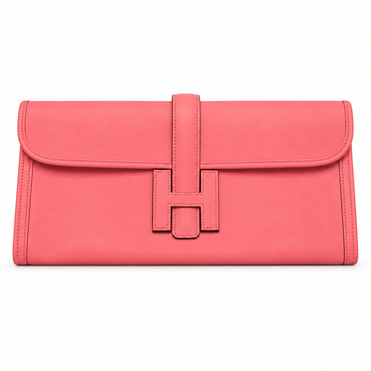 Hermès Jige Élan 29 coral pink front