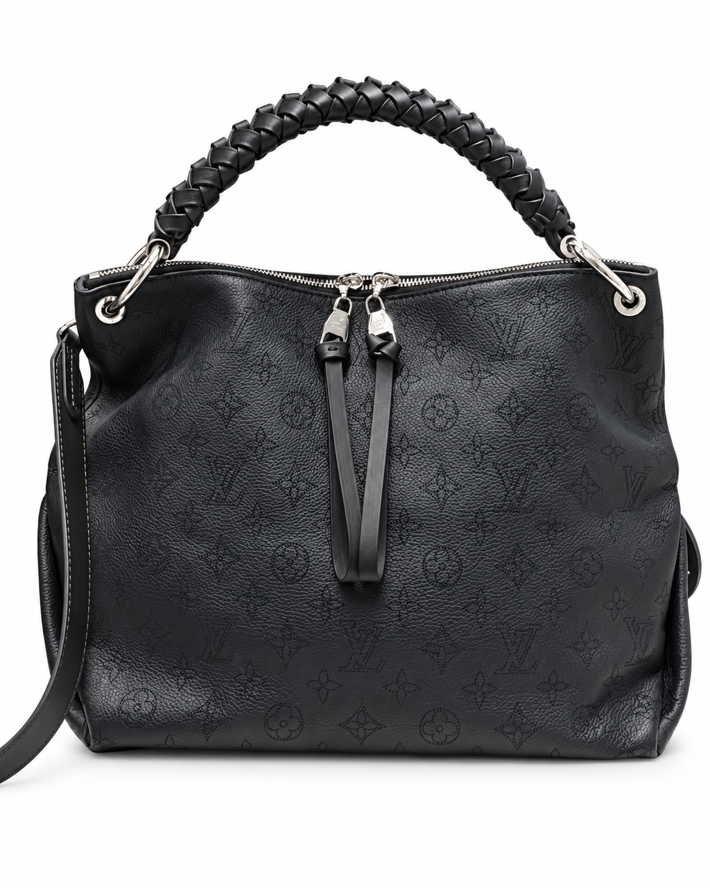 תיק לואי ויטון Beaubourg Hobo MM שחור – גב התיק