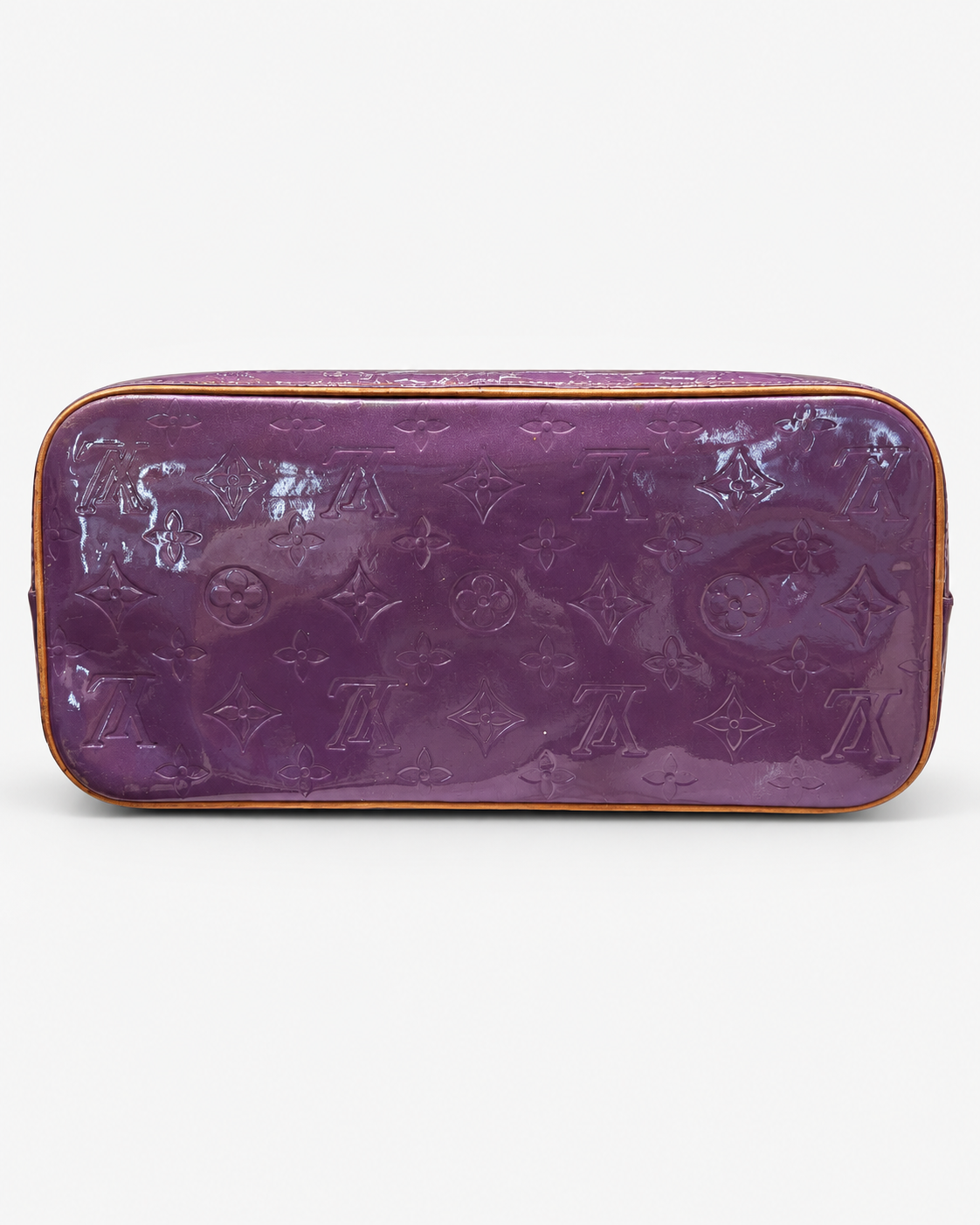 תיק לואי ויטון Houston Monogram Vernis סגול — תחתית