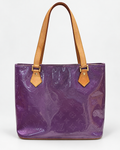 תיק לואי ויטון Houston Monogram Vernis סגול — פרונט