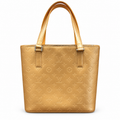 תיק לואי ויטון Stockton Monogram Mat זהב — חזית