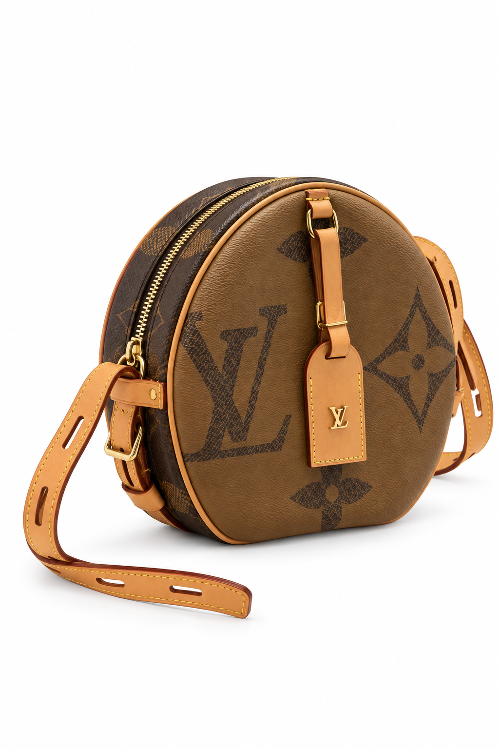 תיק לואי ויטון Boite Chapeau Souple Monogram Giant Reverse — צד