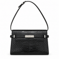 תיק Saint Laurent Manhattan Medium שחור - חזית