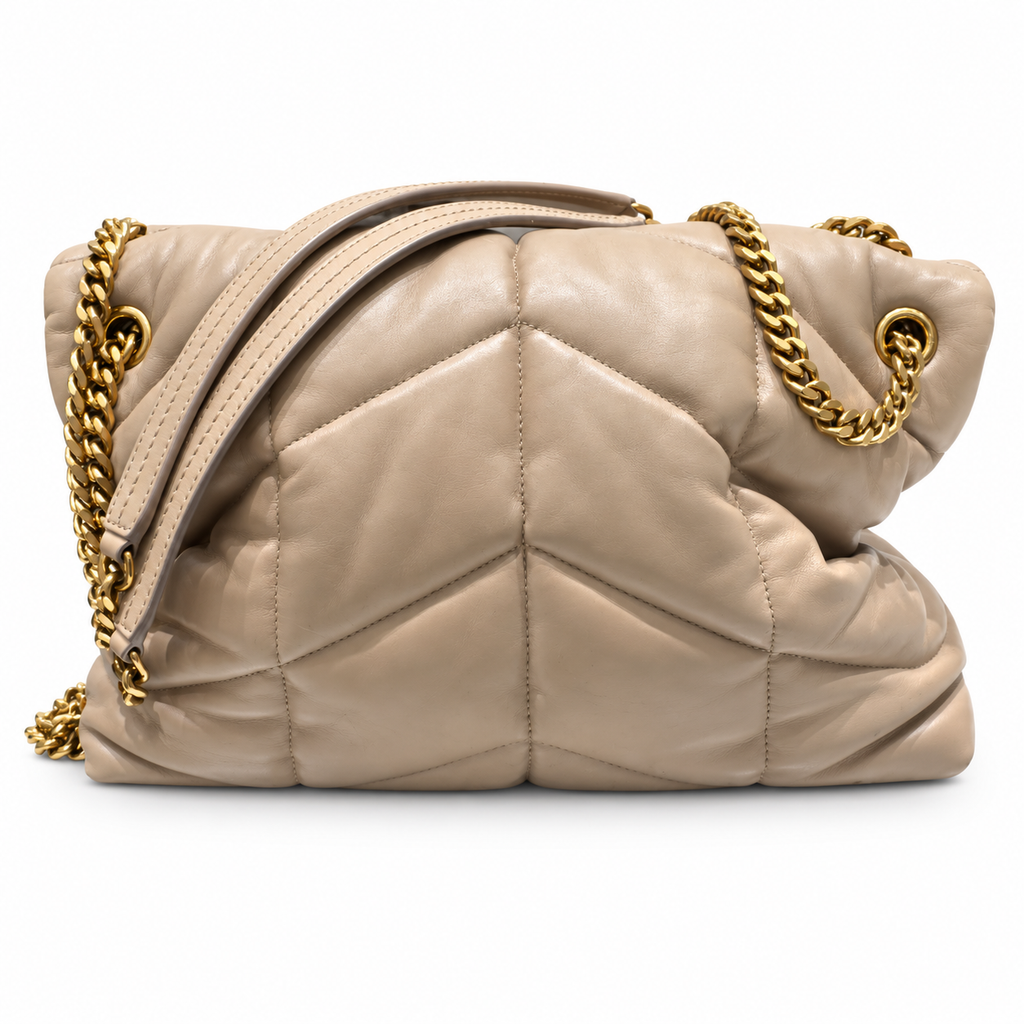 Saint Laurent Loulou Puffer back