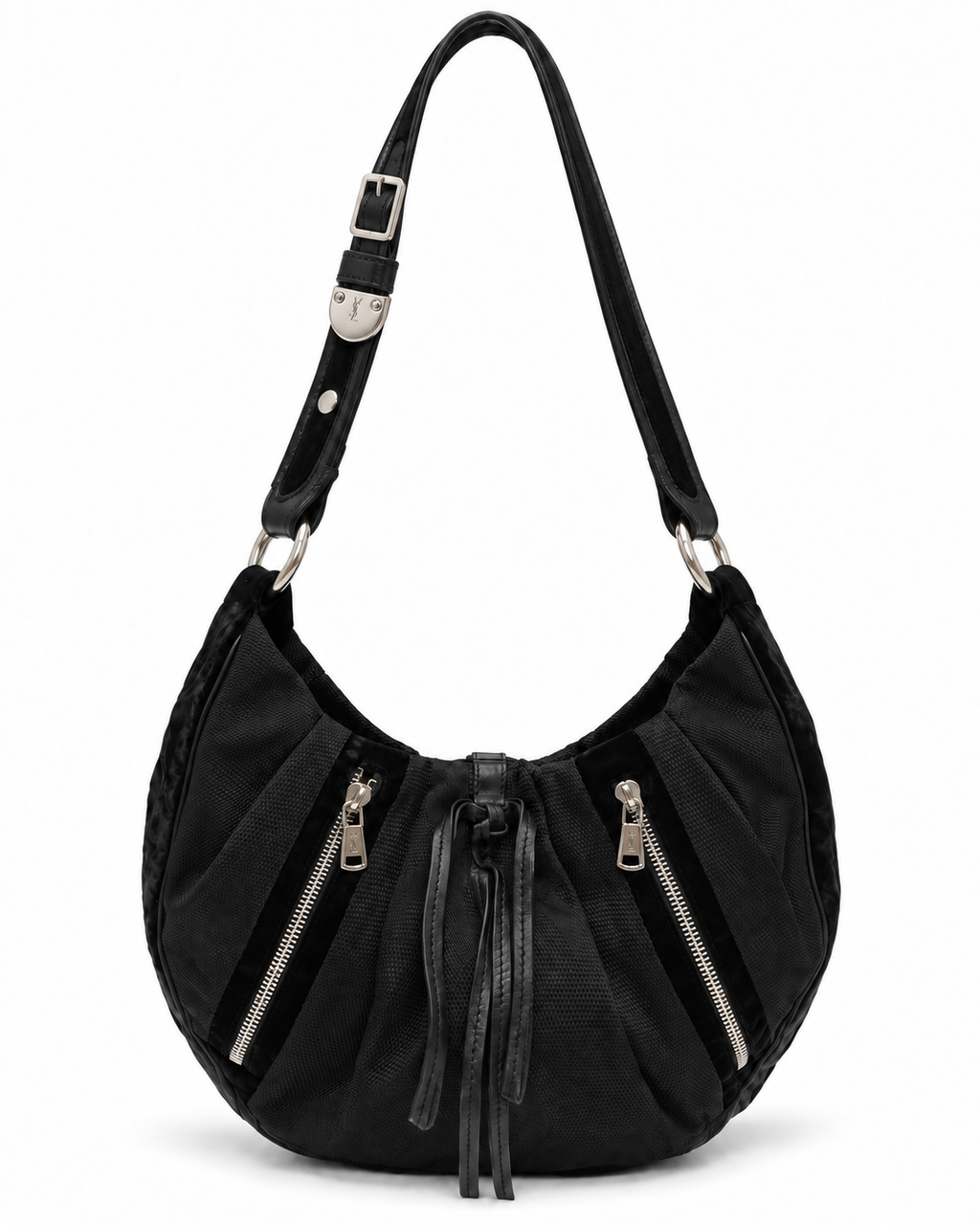 Yves Saint Laurent Mombasa black bag - front