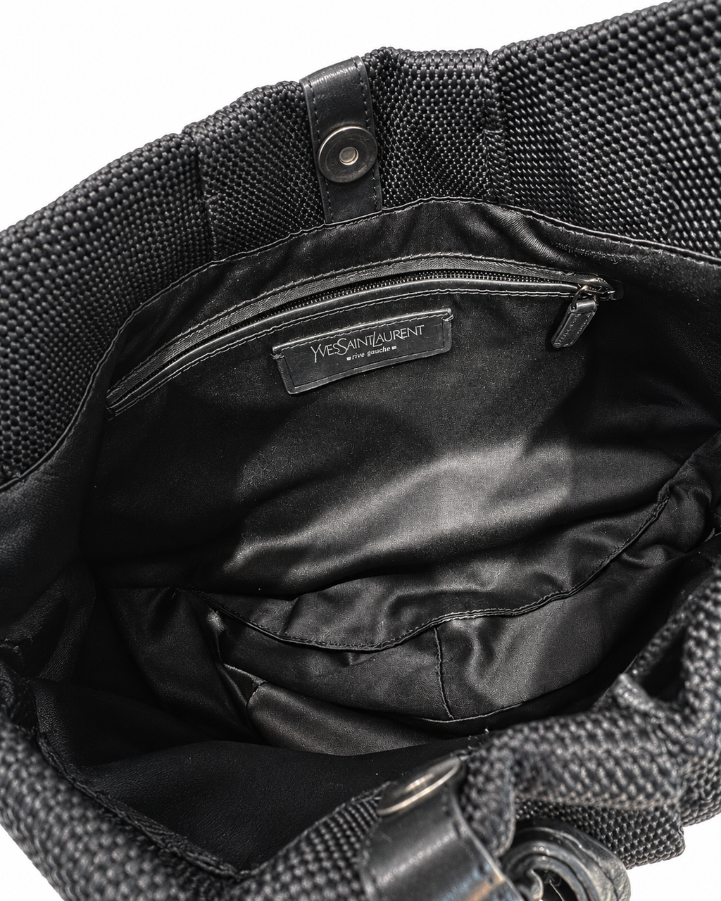 Yves Saint Laurent Mombasa black bag - interior